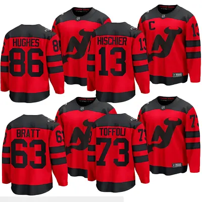 New Jersey Devils Men's 2024 Hockey Stadium Series Red Jersey • $80.99