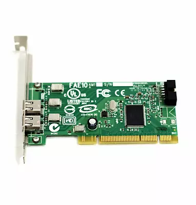 Dell IEEE 1394 Dual Port PCI Firewire Controller Card 0H924H HIGH PROFILE • £8.99