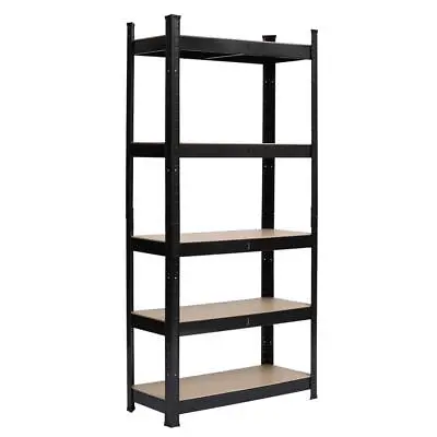 Adjustable 5-Tier Shelf Garage Shelving Unit Rack Storage Oragnizer 150x70x30cm • $45.29