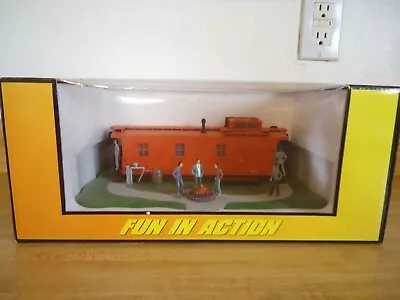 Rail King By MTH O Scale Yard Office Caboose With Accessories 30-90013 • $49.99