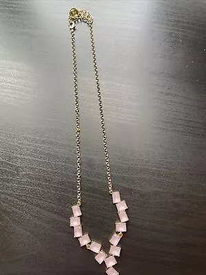 Mary Kay Powered By Pink Necklace.  Gold.  May Prize  • $19