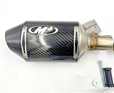 M4 YA6624 Street Slayer Carbon Fiber Slip-On Exhaust Yamaha R6 06-20 • $390