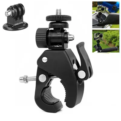 MTB Road Bike Mountain Bicycle Handlebar Mount Holder For Sports Action Camera • £5.26