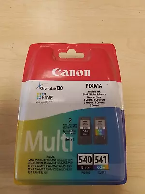 Canon PG-540/CL-541 Ink Cartridge Multipack (5225B006AA) #9002 • £29