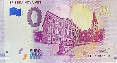 Ticket 0 Euro Spisska Nova Ves Slovakia 2019 Number 7700 • £26.04