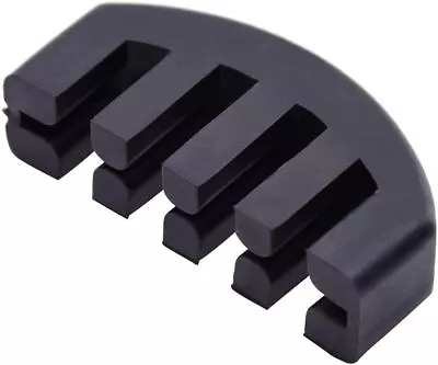 EBoot Rubber 4/4 Violin Practice Mute Black • $8.39