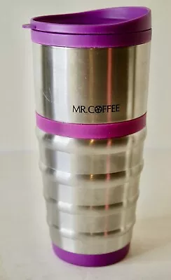 Mr. Coffee Stainless Steel 16oz Travel Coffee Mug • $11.25