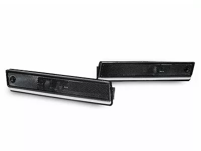 Euro Smoke/Chrome Bumper Side Marker Light For 1984-92 VW Golf GTi Mk2 Jetta A2 • $25.49