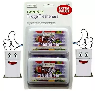 £3.99 • Buy 2 FRIDGE FRESHENER Deodoriser Kitchen Air Remove Smell Eliminate Odour RY1723 UK