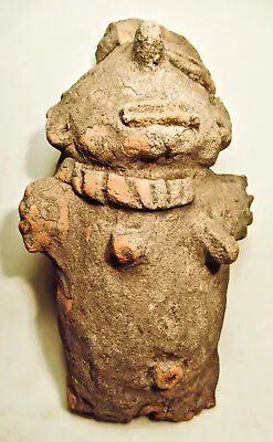 Pre-columbian Standing Female Figure Ex Sothebys '80 • $995