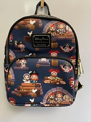 Disney Parks Pirates Of The Caribbean Loungefly Mini Backpack • $110.99