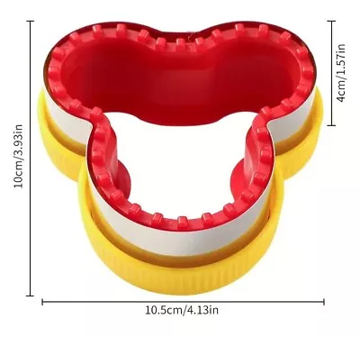 Disney Mickey Mouse Sandwich  Cutter  Stainless Steel For Cookies Sandwiches • $6.99