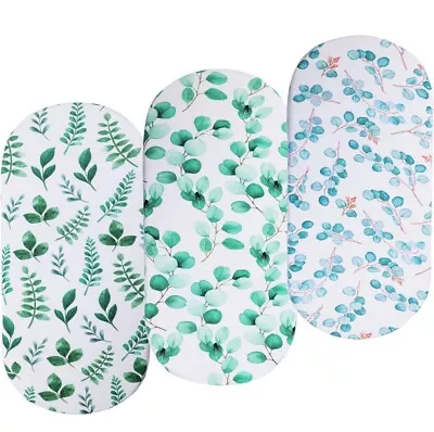 Botanical Bassinet Sheet Set 3 Pack Stretchy Jersey Knitted Unisex • $13.20