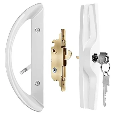 Glass Door Lock Sliding Patio Door Handle Set With Mortise Lock Key15/16 Screw • $52.80