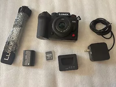 Panasonic Lumix 4K DC-GH6 Mirrorless 25.2MP Digital Camera W/20mm Lens Kit 256GB • $1199.74