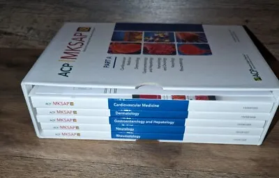 Acp Mksap 18 Part A Lot Of 5 Books Medical Knowledge Self Assessment Program • $49.99