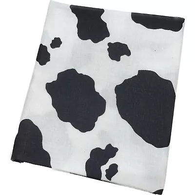 Cow Print Spots Fabric 100% Cotton Quilting Sewing Crafts Material New By Yard • £7.55