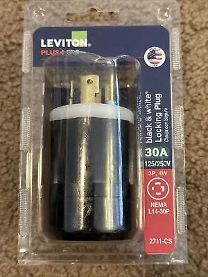 Leviton Twist Lock Plug 30A 14-8AWG 125/250V 02711-CS • $8.95