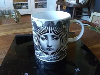 Rare 1980s Fornasetti By Rosenthal Porcelain 8 Oz Mug #3 Lina Cavalieri Germany • $127.22