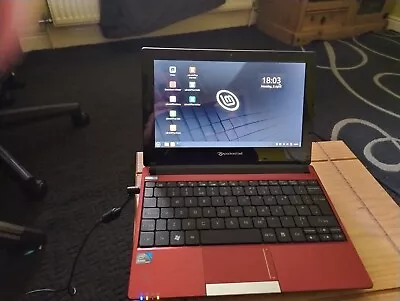 Packard Bell Dot SE Netbook 2 GB Ram 250gb HDD Linux Mint 21.3 Cin - AC Inc • £59.99