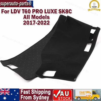 Dash Mat Non-Slip FIT LDV T60 PRO LUXE SK8C All Models 2017-2022 Dashboard Cover • $28