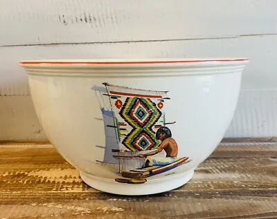 Vintage 1930's Rare Homer Laughlin Kitchen Kraft Pueblo Mixing Bowl 10.25  Dia • $129.99