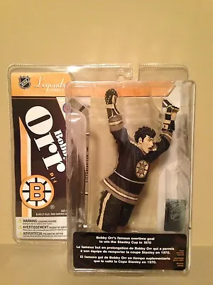 Mcfarlane Nhl (ONE)Legends 4 Bobby Orr #4 Boston Bruins Reg Or Var Figure.Rare • $69.99