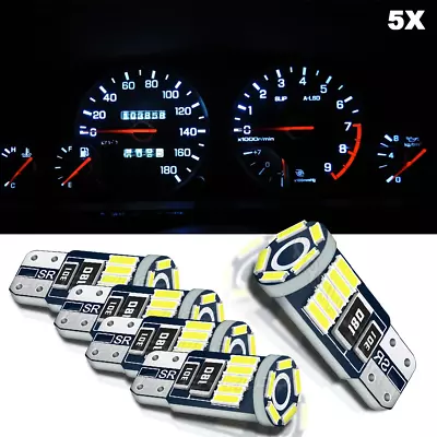 5X Dash Instrument Cluster Gauge LED LIGHTS BULB KIT Fits 90-93 Acura Integra • $10.99