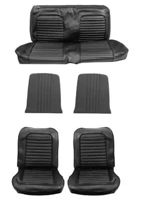 Scott Drake 65CP-S-FULL-BK 1965 Full Set Coupe Standard Upholstery - Black • $336.95