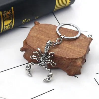 1 X Car Animal Zodiac  Scorpion Keychain Key Ring  Pendant Gift Jewellery Gift • £1.99