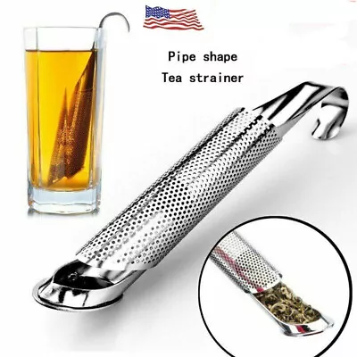 Tea Strainer Stainless Steel TeaBall Infuser Tea Spoon Filter Loose Tea Diffuser • $4.39