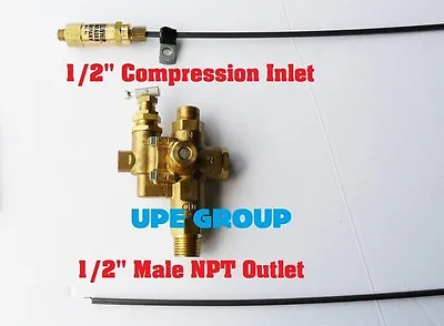 Gas Compressor Unloader Check Pilot Valve  Throttle Control Bullwhip COMPRESSION • $80.25