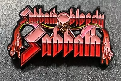 BLACK SABBATH BLOODY SABBATH Pin Badge Heavy Rock Ozzy Osbourne Killing Yourself • £5.99