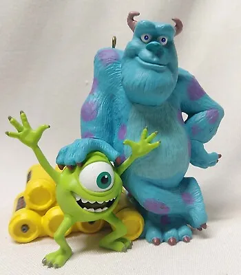 MONSTERS Inc. Sully & Mike 2002 Hallmark Ornament Loose Disney • $25