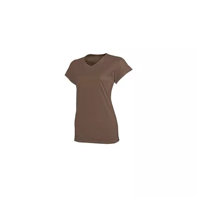 $15.61 • Buy Champion Tactical TAC23 S LN Dry-V-Neck Womens SM Brown Athletic Gym T-Shirt