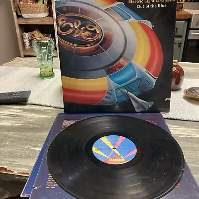 Vintage 1977 Electric Light Orchestra Out Of The Blue LP UA JTLA-823-L2 1198 • $10
