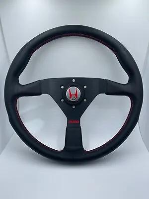 Momo Monte Carlo Steering Wheel With NSX-R Horn Kit Fits Honda Acura DC2 DC5 Egs • $279