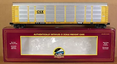 MTH Premier 20-98257 CSX/TTX Corrugated Auto Carrier O-Gauge • $69.99