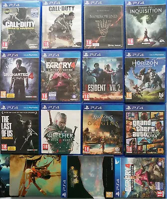 PS4 Games Buy One Or Bundle Up Playstation 4 Game Play On PS5 UK • £8