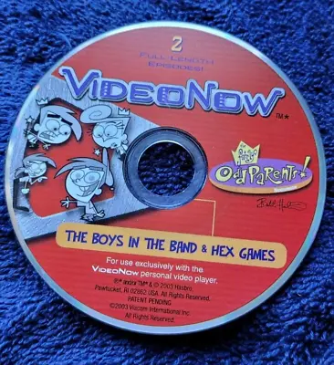 Video Now Odd Parents 2003 Disc The Boys In The Band Hex Games 2 Episodes Movie • $7.99