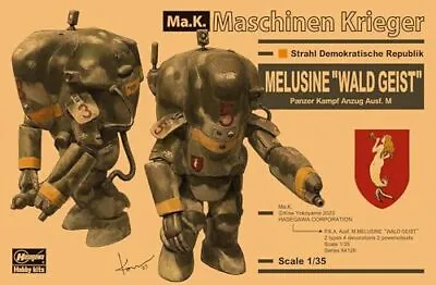 Hasegawa 1/35 Maschinen Krieger P.K.A. Ausf. M MELUSINE WALD GEIST Kit 64128 • $64.48