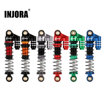 $18.99 • Buy INJORA Axial SCX24 Deadbolt Bronco Jeep Gladiator Threaded Oil Shock Absorber(4)