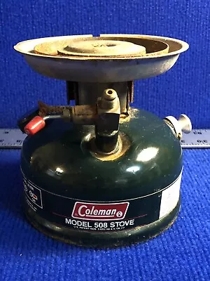 Vintage 1985 Coleman 508 Single Burner Camp Stove • $49