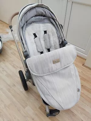 £409 • Buy Silver Cross Surf Special Edition Pushchair And Carrycot With Accessories
