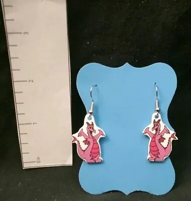 Figment The Dragon Earrings Disney Inspired World Resort Epcot Imagination • $8.99