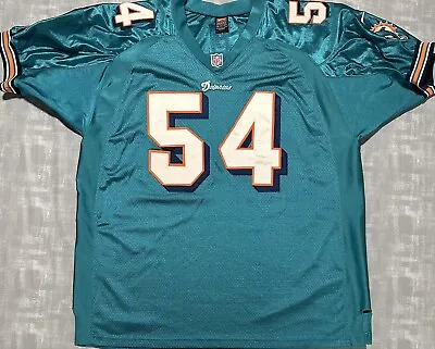 Authentic Vintage Nike NFL Miami Dolphins Zach Thomas Football Jersey • $329.99