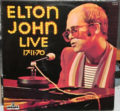 £19.15 • Buy Elton John - Elton John Live 17-11-70 - Used Vinyl Record - L5826S