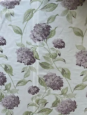 Laura Ashley Hydrangea Grape Fabric (per Metre) • £22.99
