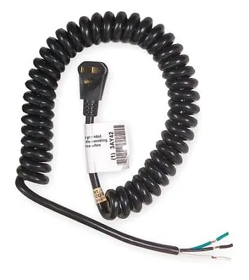 $29.14 • Buy Power First 1Tnc1 Coiled Power Cord, 5-15P, Sjt, 20 Ft., 15A, 14/3