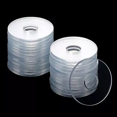 50PCS 3/4 Inch Clear Washers For Screws Vinyl Replacement Plastic Flat Washer • $10.13